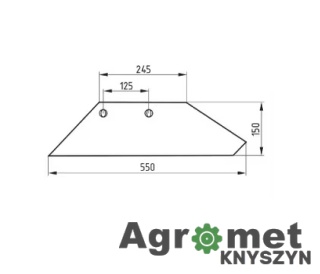 Lemiesz 18", Lewy 94603 5602694603 41659460309, 94603, 3940711M1 Överum OVERUM