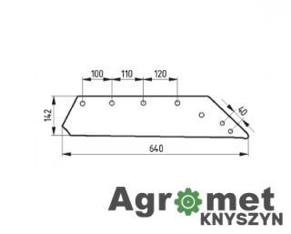 Lemiesz 18", Prawy 073006