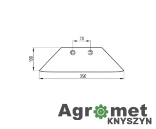 Lemiesz Przedpłużka, Lewy/Prawy 066868/66869