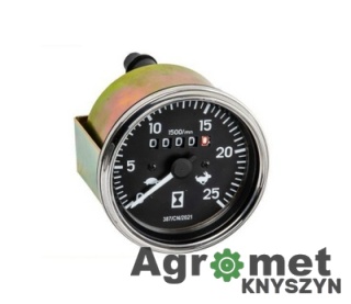 Licznik motogodzin MTG MF4 LICZNIK MOTOGODZIN MF-4 1674637M91 1875187M92 6561875187M92 MASSEY URSUS 4512