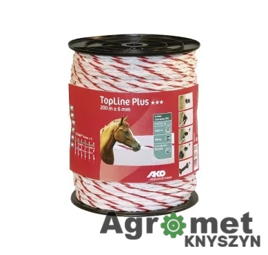 Linka Ogrodzeniowa AKO Top Line Plus 6mm 200m – Technologia TriCOND (449532)