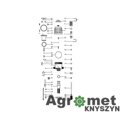 Nakrętka Dozownika Tefen MixRite – Pozycja 33 (1618043134)
