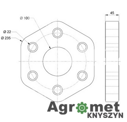Płyta Przegubowa KRAMP , 0006494821KR