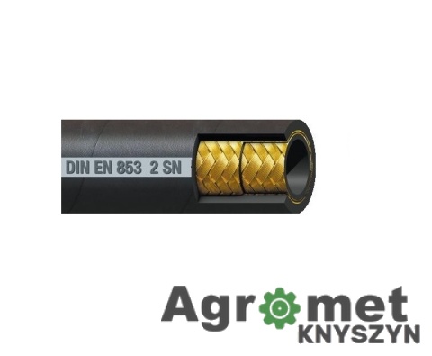 Wąż Hydrauliczny Wzmocniony 2SN DN08 (350 Bar) – Do Zakuwania