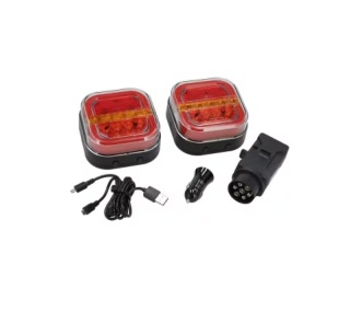 Zestaw Bezprzewodowych Lamp Tylnych Led