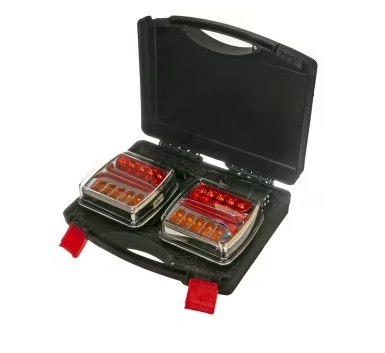 Zestaw bezprzewodowych lamp tylnych LED Kramp LA60035 (Magnes, 12V, Dynamiczne)