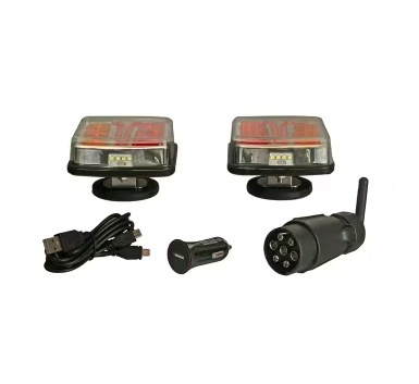 Zestaw bezprzewodowych lamp tylnych LED Kramp LA60035 (Magnes, 12V, Dynamiczne)