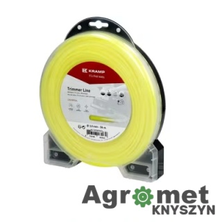 Żyłka Tnąca O 2.4mm 45m Okrąła Żółta Kramp