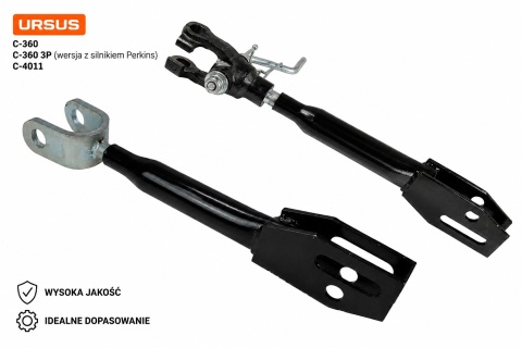 Wieszaki TUZ prawy + lewy Ursus C-360 C-360 3P C-4011 komplet