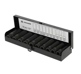 Zestaw Kluczy Udarowych Przedłużanych 1/2" Grene, 10 Ele.